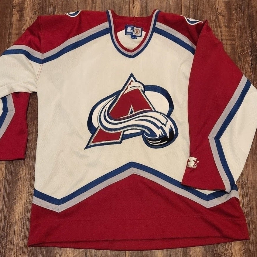 STARTER Vintage Starter NHL Colorado Avalanche jersey
